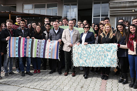 PAÜ öğrencileri Serinhisar’ı gezdi