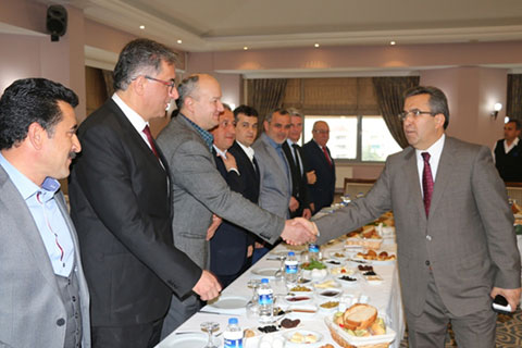 Emniyet Müdürü Demir muhtarlarla buluştu, kent güvenliği masaya yatırıldı