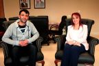 Annesini kaybeden genç hastaneye teşekküre geldi