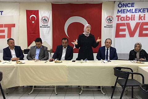 Ramazanoğlu: “Önce sandığa gideceğiz”