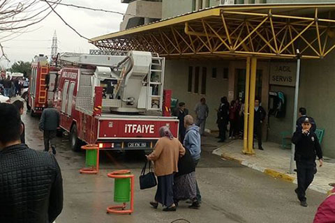 Servergazi Devlet Hastanesi’nde patlama. Biri doktor 3 yaralı