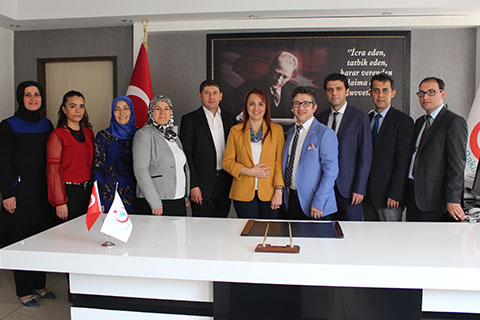 Denizli Devlet Hastanesi’nde nöbet değişimi