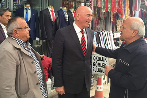 MHP’den Kaleiçi’ne evet ziyareti