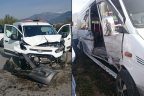 PAÜ Kavşağı’nda kaza: 8 yaralı