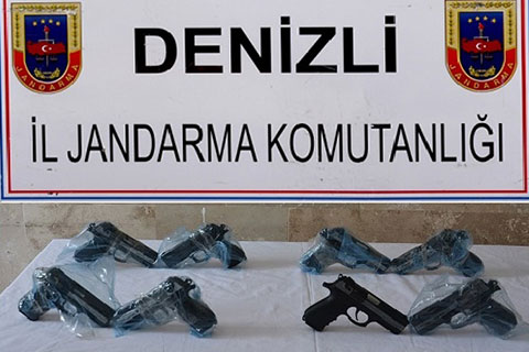 Jandarma’dan silah kaçakçılığı operasyonu