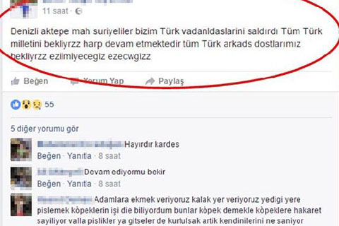 Facebook paylaşımı nedeniyle tutuklandı