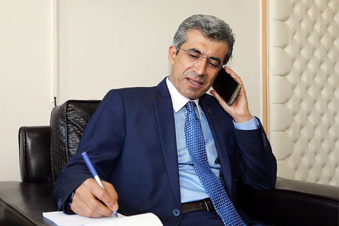 Denizli protokolü üzüntülerini paylaştı