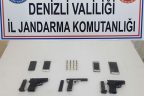 Silah operasyonuna 4 gözaltı