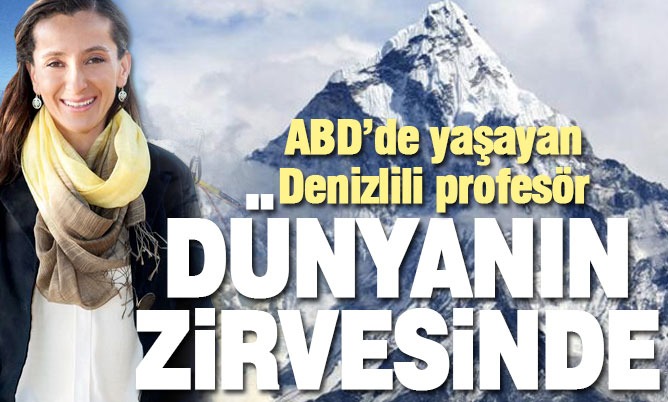Bekillili Prof. Gülnur Tumbat, dünyanın sayılı dağcılarından