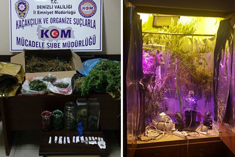 Üniversite öğrencilerine esrar satan tekstil mühendisi yakalandı