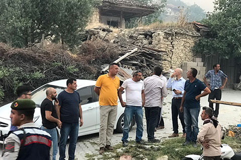Önce mahsur kaldı, sonra imdada yetişti