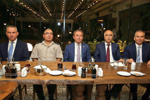 Tuğgeneral Cengiz Yıldız, bugün kentten ayrılıp Antalya’ya gitti