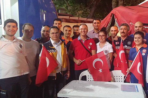 Vatan için sağlık nöbeti