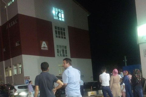 Hastanede intihar denemesi