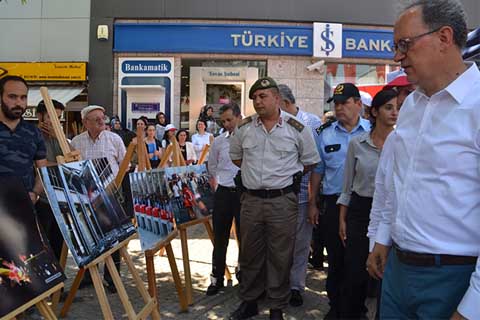 Tavas’ta 15 Temmuz Sergisi