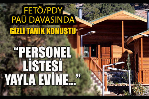 Gizli tanık iddia etti, sanıklar çürütmeye çalıştı