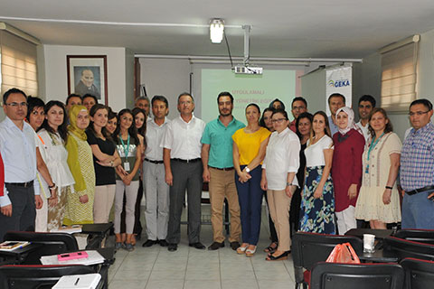 Sağlıkçılar proje hazırlamayı öğrendi