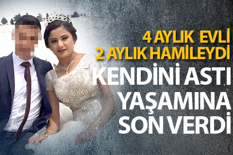 Yeni evli genç kadın intihar etti