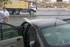 Kazada aracın motoru 100 metre fırladı