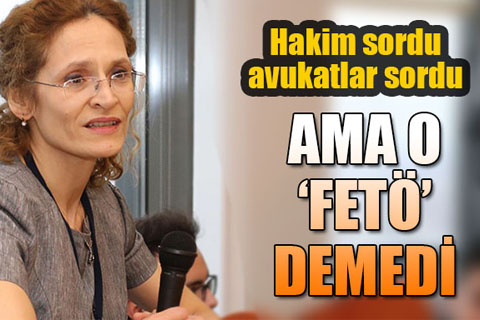Rektör yardımcısına kimse ‘FETÖ/PDY’ dedirtemedi