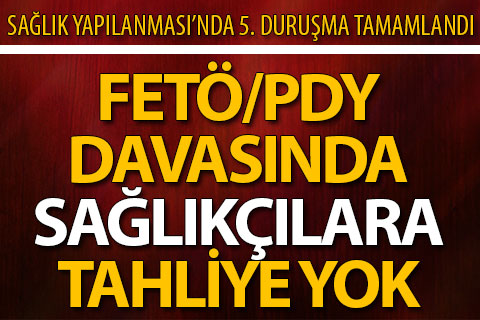 Sağlıkçılarda tahliyeye Bylock engeli