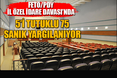 Denizli’de, FETÖ/PDY Özel İdare yapılanması davası
