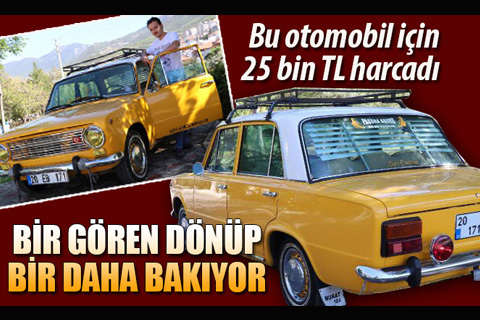 Modifiye tutkusu Hacı Murat’ı hayata döndürdü