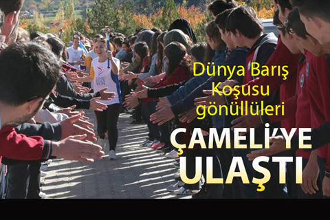Barış Gönüllüleri Çameli’den geçti