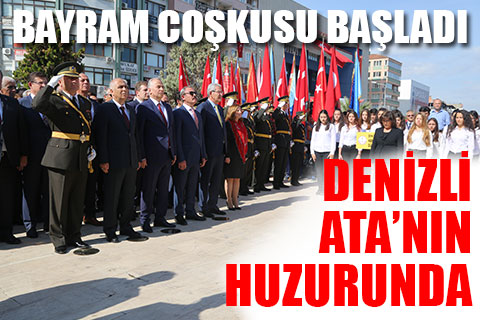 29 Ekim Cumhuriyet Bayramı kutlamaları başladı