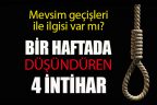 Denizli’de bir haftada 4 intihar olayı… Mevsim geçişleriyle ilgisi var mı?