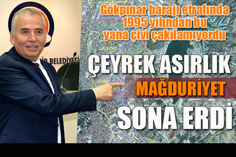 Baraj çevresindeki beş mahallede 2 bin parsel sahibinin mağduriyeti giderildi
