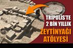 Tripolis Antik Kenti’nde 2 bin yıllık zeytinyağı atölyesi bulundu