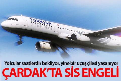 Yoğun sis hava trafiğini vurdu