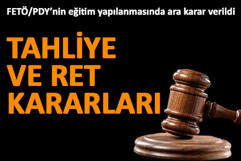 FETÖ/PDY’nin eğitim yapılanması davasında 2. duruşma tamamlandı, tahliyeler var
