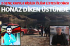 2 arkadaşın kayıp olduğu Honaz’da, 8 kişilik ölüm listesi iddiası