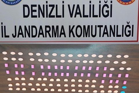 Hat minibüsünde uyuşturucu avı