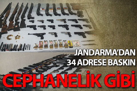Jandarma’dan silah operasyonu