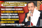 Rektör Bağ, basın toplantısı ile iddiaları yanıtladı