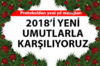 Denizli protokolünden yeni yıl mesajları
