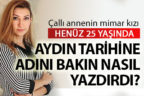 Denizlili Cemre 25 yaşında, Başkan oldu