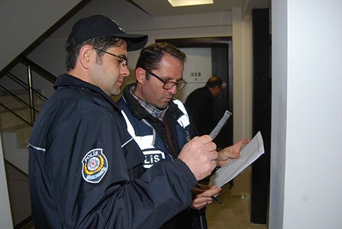 Günübirlik evlerde denetim yapıldı