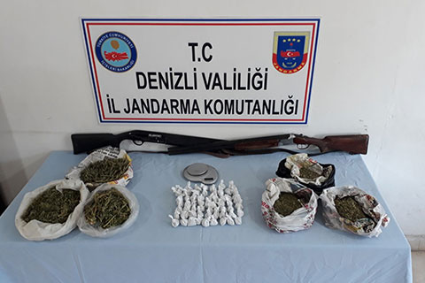Tavas’ta zehir operasyonu