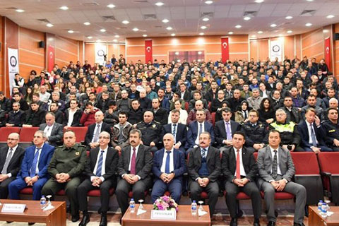 Özel güvenlik görevlileri eğitimde