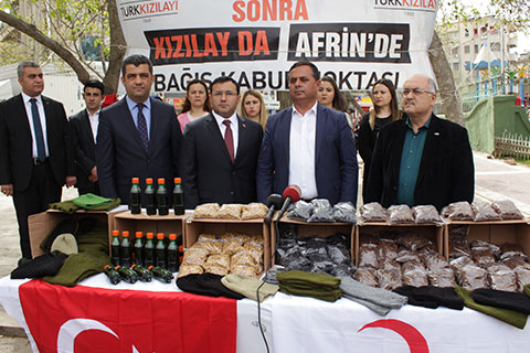 Afrin Kahramanlarına Çal’dan üzüm ve pekmez
