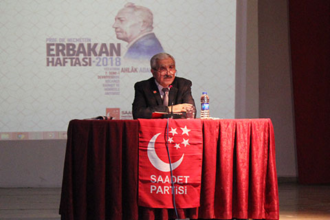 Saadet Partisi Erbakan’ı andı
