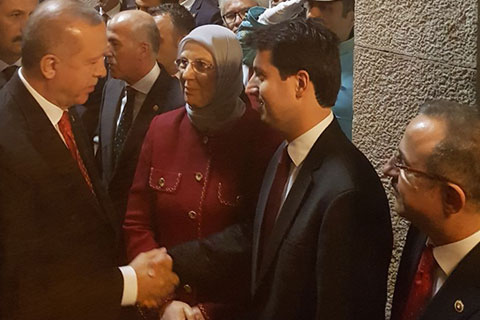 Denizlili Avukat Kılınç Cumhurbaşkanı Erdoğan ile görüştü