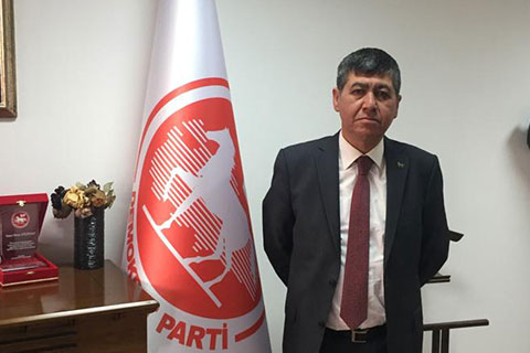 DP İl Başkanı Çelik, Özal’ı andı
