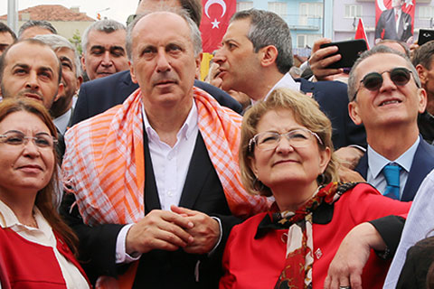 Muharrem İnce Bozkurt’ta güneş enerjisi santralini açtı