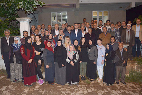 Başer Hisar sakinleriyle buluştu