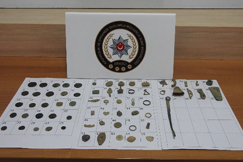 İnternetten tarihi eser satışına polis darbesi